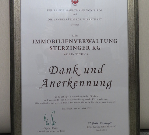 EhrungTraditionsbetrieb